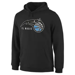 Orlando Magic Men's Black Noches Enebea Pullover Hoodie -