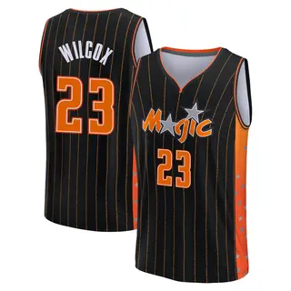 Orlando Magic Men's C.J. Wilcox Anthracite Fast Break 2021/22 Replica City Edition Jersey