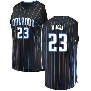 Orlando Magic Men's C.J. Wilcox Black Fast Break Jersey - Statement Edition