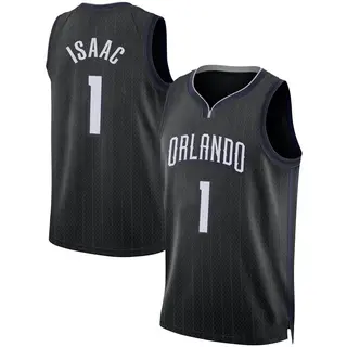 Orlando Magic Jonathan Isaac 1 2022-23 Icon Edition Black Jersey Swingman -  Bluefink