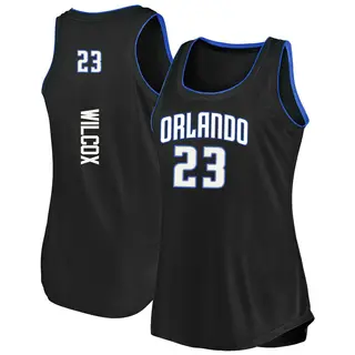 Orlando Magic Women's C.J. Wilcox Black Fast Break 2019/20 Tank Jersey - Icon Edition