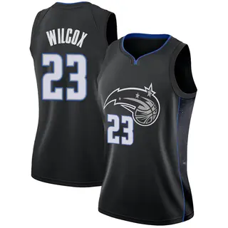 Orlando Magic Women's C.J. Wilcox Black Swingman 2018/19 Jersey - City Edition