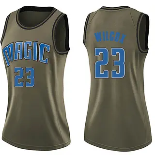 Orlando Magic Women's C.J. Wilcox Green Swingman Salute to Service Jersey