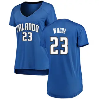 Orlando Magic Women's C.J. Wilcox Royal Fast Break Jersey - Icon Edition