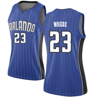 Orlando Magic Women's C.J. Wilcox Royal Swingman Jersey - Icon Edition