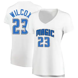 Orlando Magic Women's C.J. Wilcox White Fast Break Jersey - Association Edition