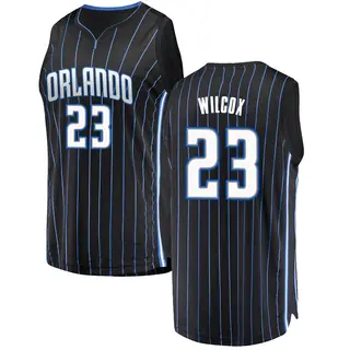 Orlando Magic Youth C.J. Wilcox Black Fast Break Jersey - Statement Edition