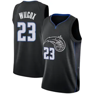 Orlando Magic Youth C.J. Wilcox Black Swingman 2018/19 Jersey - City Edition