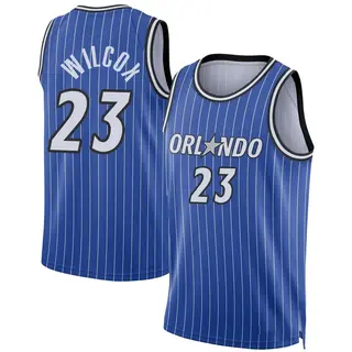 Orlando Magic Youth C.J. Wilcox Blue Swingman 2024/25 Icon Edition Jersey