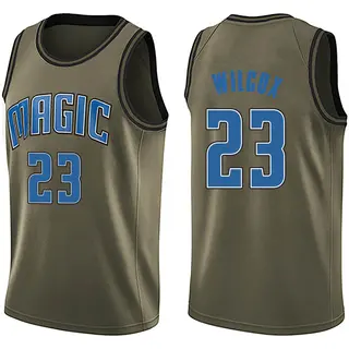 Orlando Magic Youth C.J. Wilcox Green Swingman Salute to Service Jersey