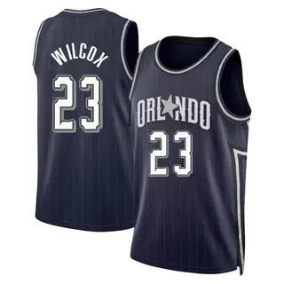 Orlando Magic Youth C.J. Wilcox Navy Swingman 2023/24 City Edition Jersey