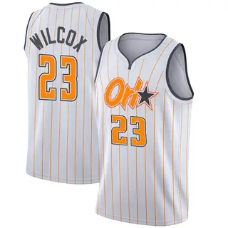 Orlando Magic Youth C.J. Wilcox White Swingman 2020/21 Jersey - City Edition