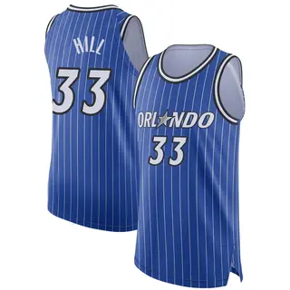 Orlando Magic Youth Grant Hill Blue Authentic 2024/25 Icon Edition Jersey